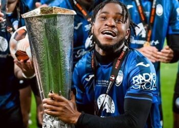 Lookman Dedicates His Europa League Trophy To All Europe Base Footballers In Nigeria