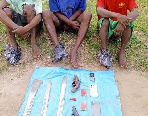 Crackdown on Crime: Delta Police Nab Trio Linked to Armed Robbery Spree