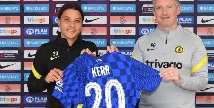 Australia’s Super Striker Sam Kerr Extends Contract With Chelsea