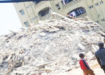 BREAKING NEWS: 3 DEAD, 2 INJURED IN LAGOS BUILDING COLLAPSES