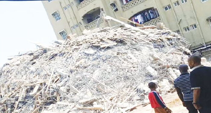 BREAKING NEWS: 3 DEAD, 2 INJURED IN LAGOS BUILDING COLLAPSES