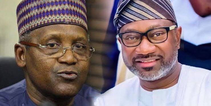 Economic Growth Hinges on Visionaries Like Dangote, Argues Otedola