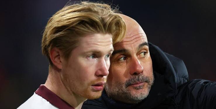 Pep Guardiola Blocks De Bruyne’s Potential Transfer to Saudi Arabia