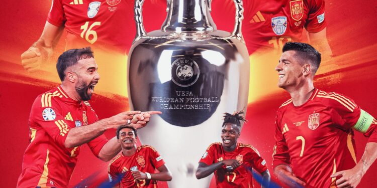 EURO 2024: SPAIN CROWNED CHAMPIONS AS ENGLAND’S WOES CONTINUE