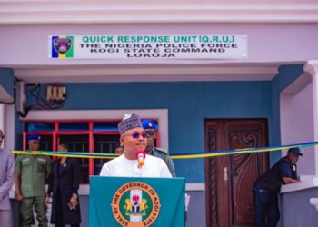 Governor Ododo Strengthens Security in Kogi State with Commissioning of Quick Response Unit Operational Office