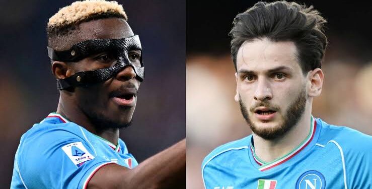 PSG Launches Mega €200 Million Raid On Napoli’s Osimhen And Kvaratskhelia