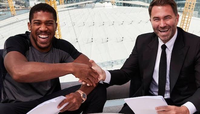 Anthony Joshua Unleashed: Promoter Eddie Hearn Reveals Shocking Transformation Ahead Of Heavyweight Showdown