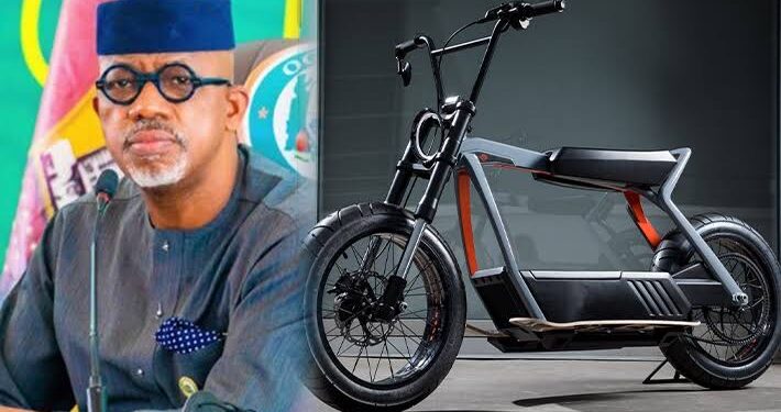 Governor Abiodun Announces Charging Fee for New Electric Bikes in Ogun State