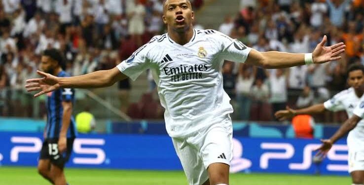 Debut: Kylian Mbappé Leads Real Madrid to UEFA Super Cup Triumph Over Atalanta