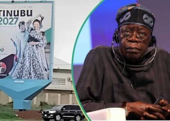 APC Reacts After Billboard Promoting Tinubu’s 2027 Re-election Bid Surfaces in Abuja