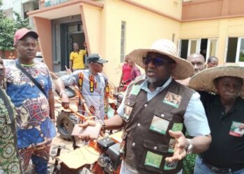 Enugu State Government Distributes Power Tiller Machines to Flood-Affected Communities