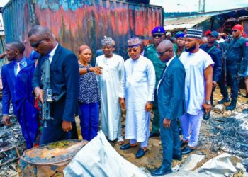 Governor Ododo Visits Lokoja GSM Village, Reaffirms Government’s Support for Businesses