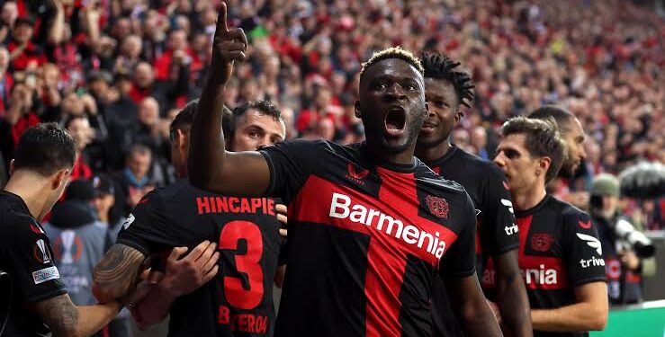 Victor Boniface Scores a Stoppage-time Shocker as Leverkusen Beats Wolfsburg