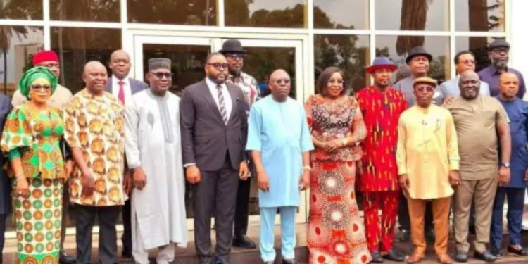 Governor Fubara Swears in 23 New Local Government Chairmen in Rivers State