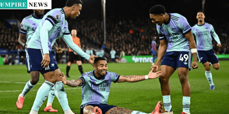 Arsenal Thrash Crystal Palace 5-1 in Dominant Display