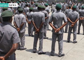 Customs Seize Rifles Hidden in Garri Sacks in Oyo