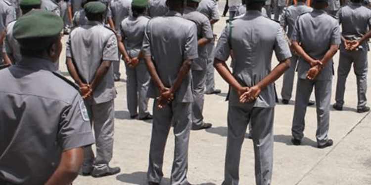 Customs Seize Rifles Hidden in Garri Sacks in Oyo