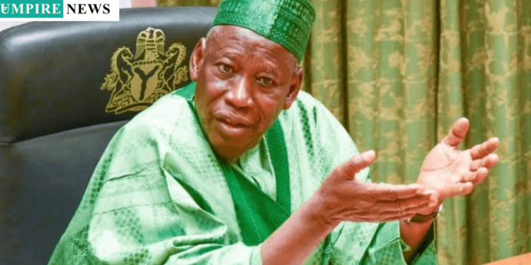 Ganduje admonishes Nigerians to be patient with Tinubu, says economy will stabilize next year