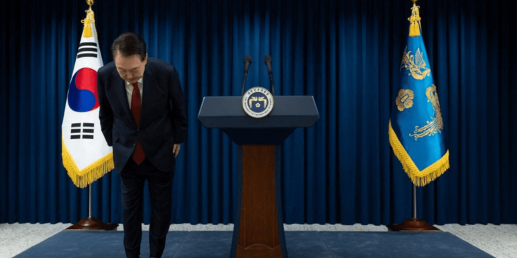 SOUTH KOREAN PRESIDENT IMPEACHED
