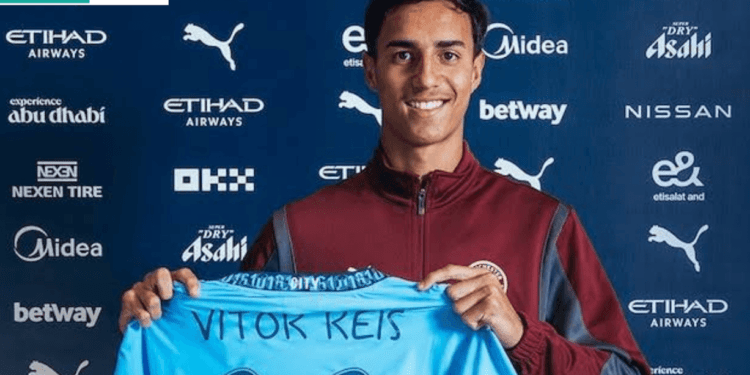19-Year-Old Vitor Reis Joins Manchester City from Palmeiras