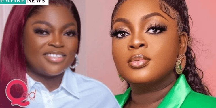Funke Akindele Prays for Eniola Badmus, Assures Her of Motherhood Blessings