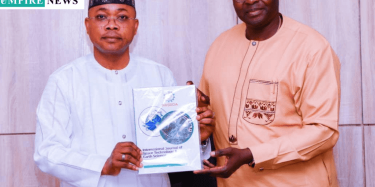 Governor Ododo to NASRDA: Support our efforts in security, agriculture, land reforms, others