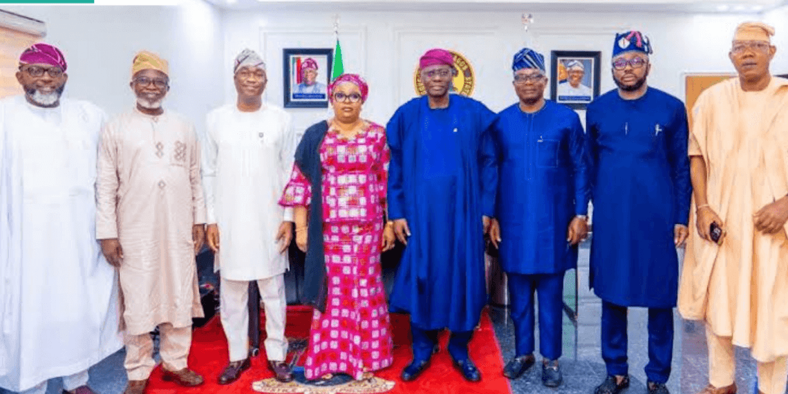 Sanwo-Olu Pledges Collaboration with New Lagos Speaker Meranda