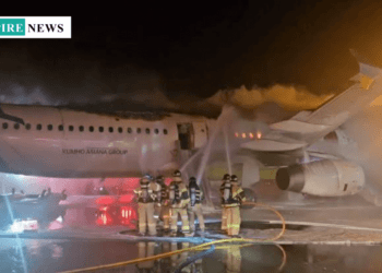 South Korean Airplane Catches Fire, Passengers Evacuated