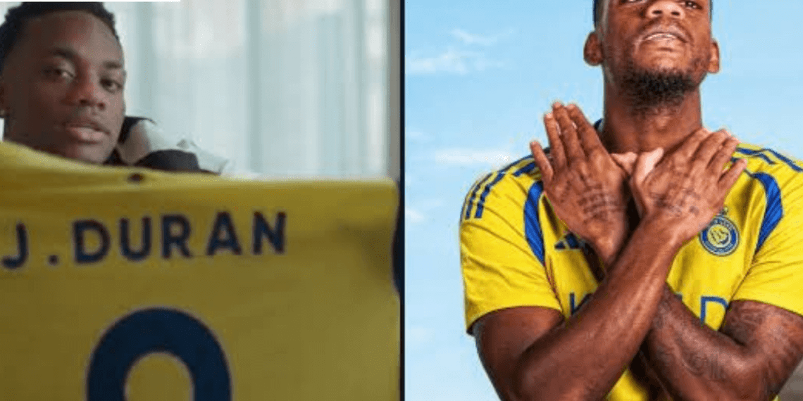 Aston Villa Striker Jhon Duran Completes £71m Move to Al-Nassr