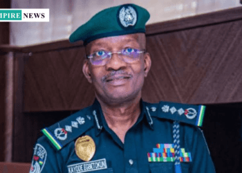 The Inspector-General of Police, Kayode Egbetokun