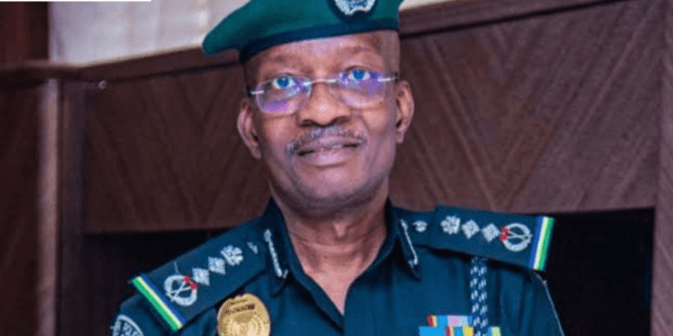 The Inspector-General of Police, Kayode Egbetokun
