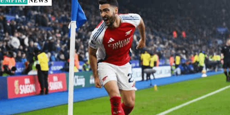 Mikel Merino Steps Up to Seal Arsenal’s 2-0 Win Over Leicester City