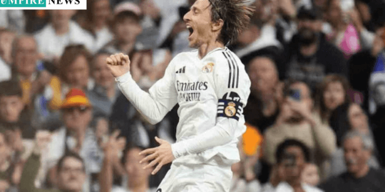 Modric’s Rocket Propels Madrid to Victory, Leveling La Liga