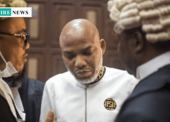 Nnamdi Kanu Fumes Over Jurisdiction as Judge Adjourns Case Indefinitely