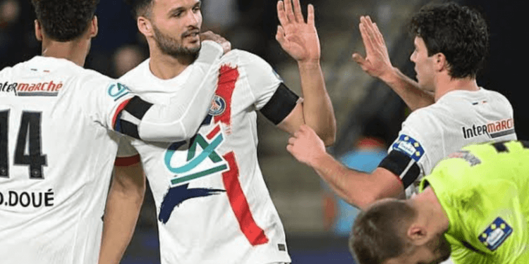 PSG Crushes Stade Briochin 7-0 to Secure French Cup Semi-Final Spot