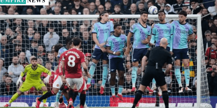 Bruno Fernandes’ Clever Free-Kick Sparks Debate Over Defensive Wall Placement