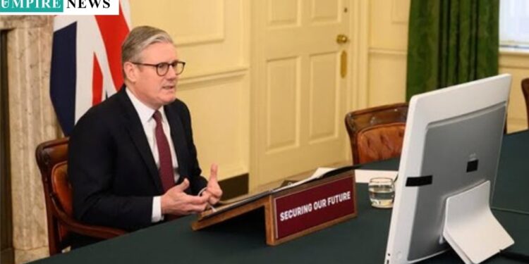 UK Prime Minister Starmer Urges Global Leaders to Support Ukraine Peace Efforts