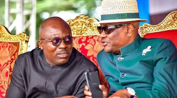 Rivers: My issue is not with Fubara; He is my boy – Wike