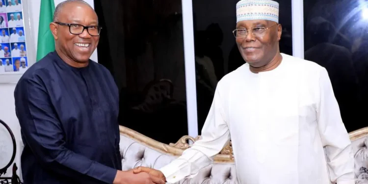Coalition 2027: Atiku offers Peter Obi VP slot for a joint ticket