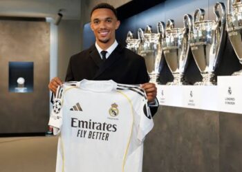 Trent Alexander-Arnold unveiled for Real Madrid