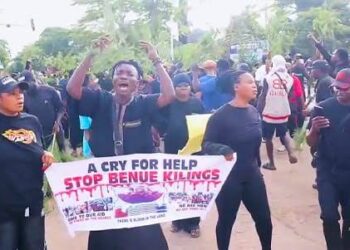 Breaking: Police arrest 14 persons protesting against Benue killings