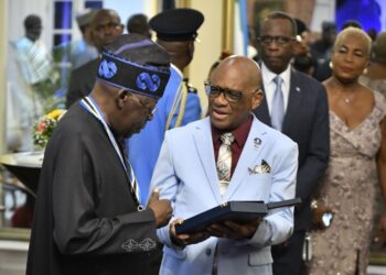 President Tinubu Conferred with Knight Commander Honour by Saint Lucia During State Visit