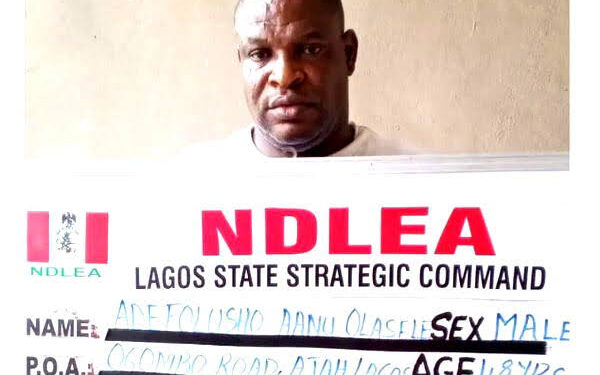 NDLEA arrests General Overseer of Mercy Church in Lagos for drug trafficking